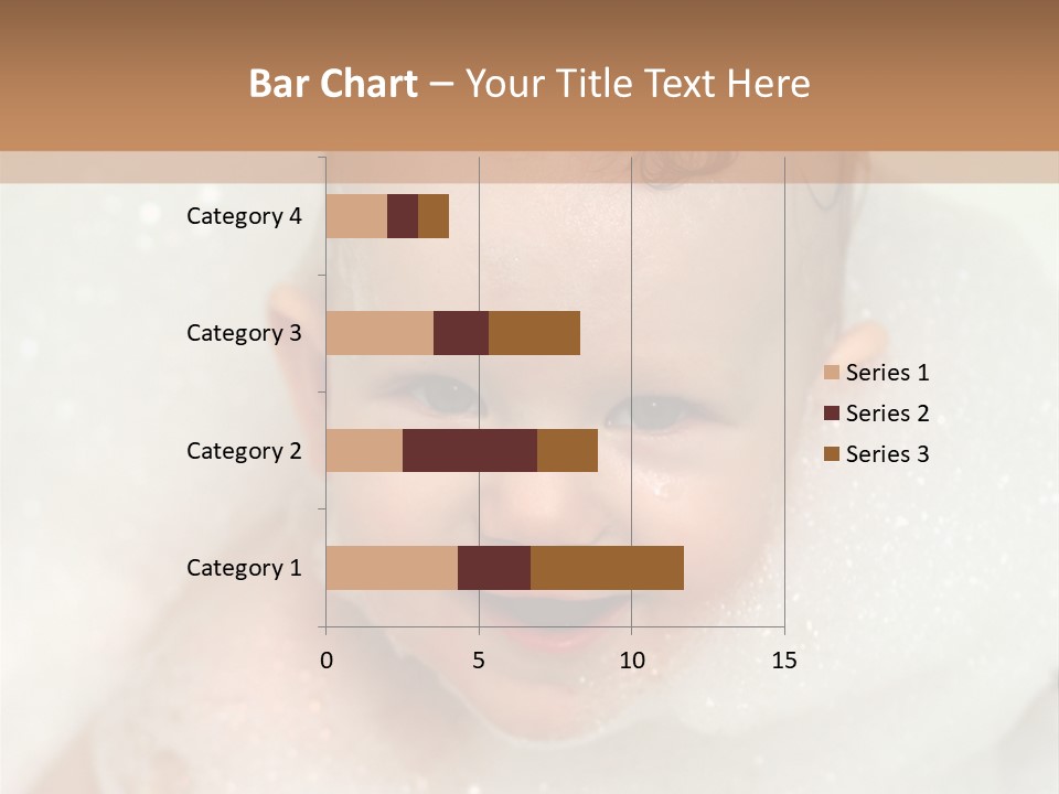 Child Suds Froth PowerPoint Template