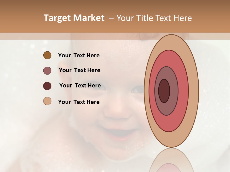 Child Suds Froth PowerPoint Template