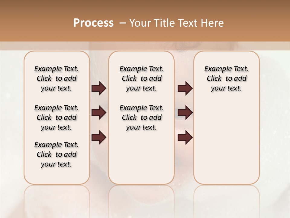 Child Suds Froth PowerPoint Template