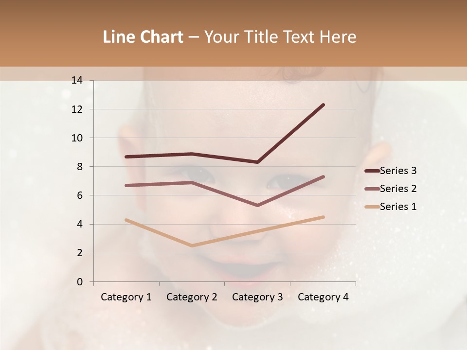 Child Suds Froth PowerPoint Template