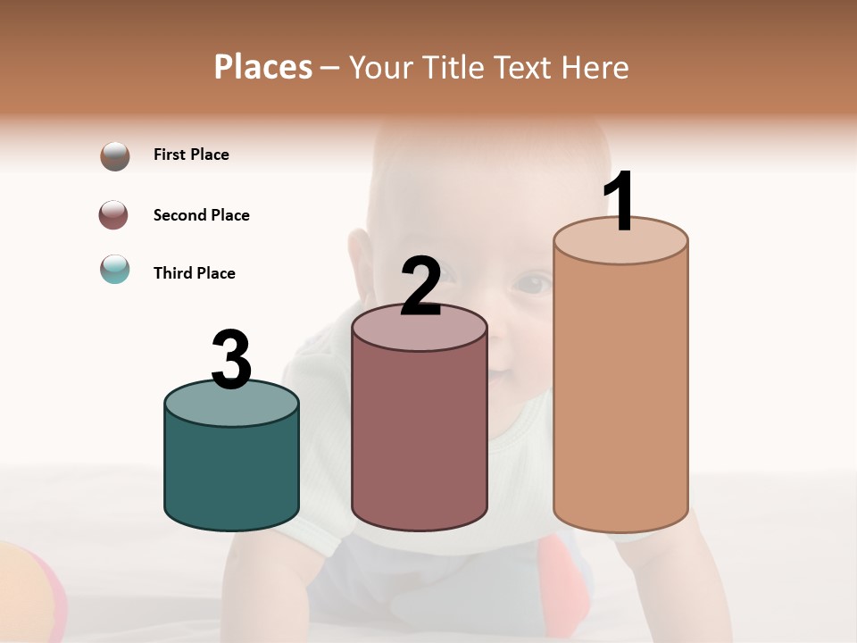 Blanket Clean Infancy PowerPoint Template