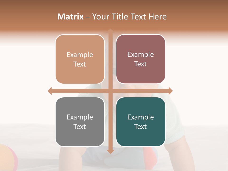 Blanket Clean Infancy PowerPoint Template