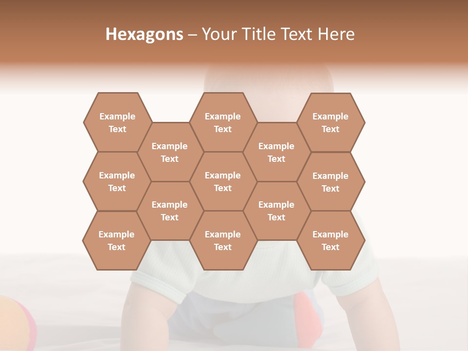 Blanket Clean Infancy PowerPoint Template