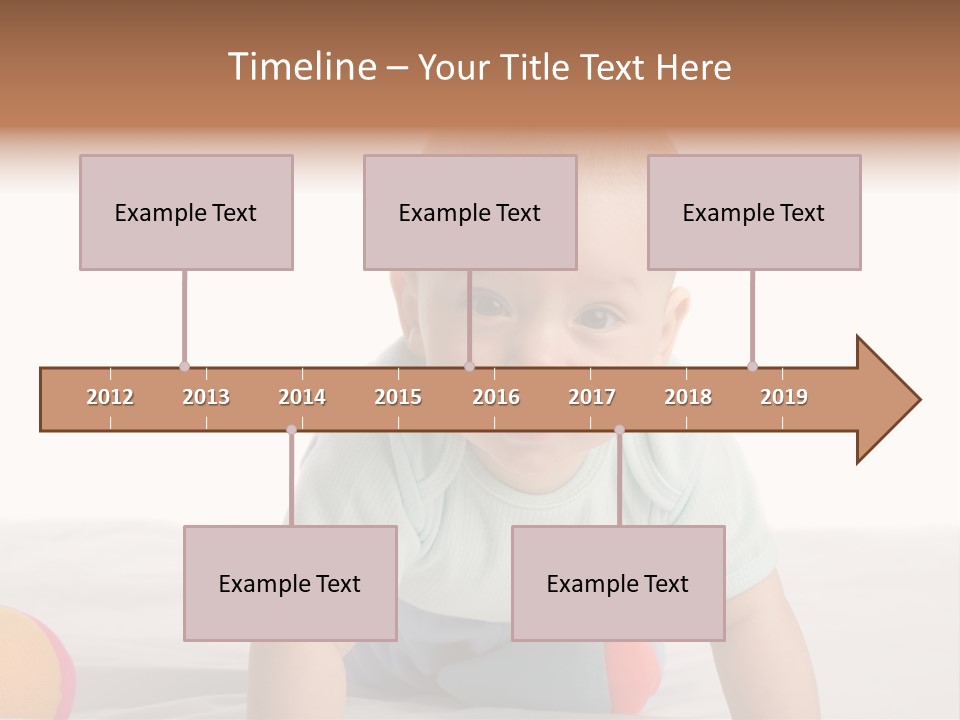 Blanket Clean Infancy PowerPoint Template