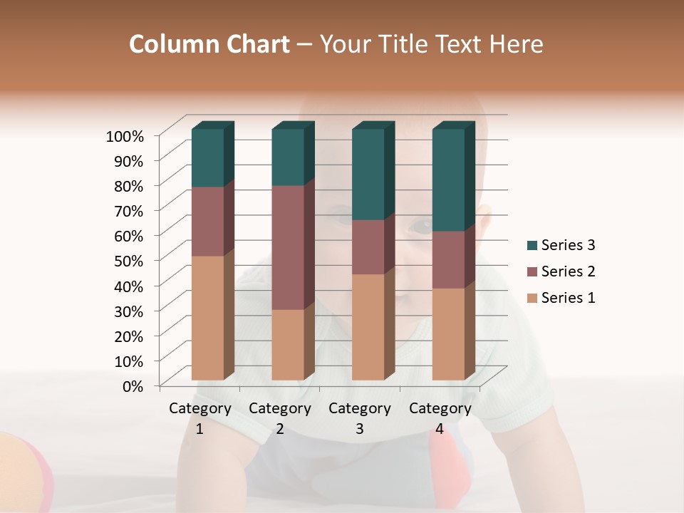 Blanket Clean Infancy PowerPoint Template