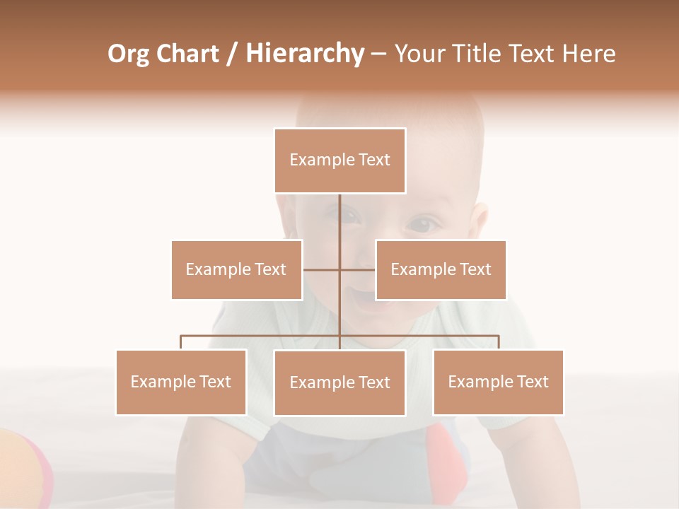 Blanket Clean Infancy PowerPoint Template