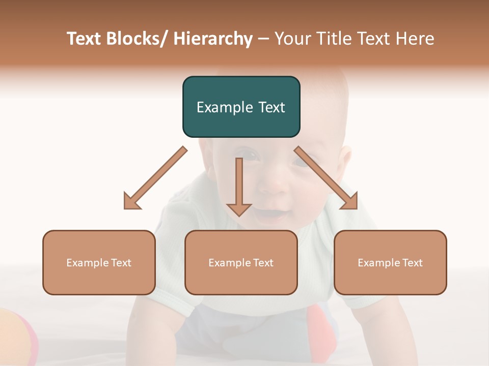 Blanket Clean Infancy PowerPoint Template