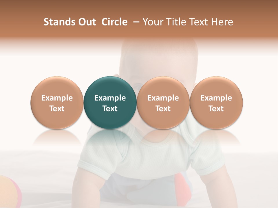 Blanket Clean Infancy PowerPoint Template