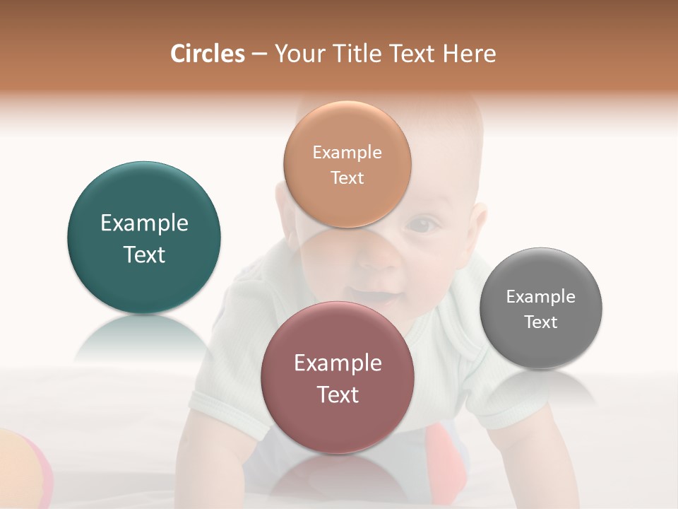 Blanket Clean Infancy PowerPoint Template
