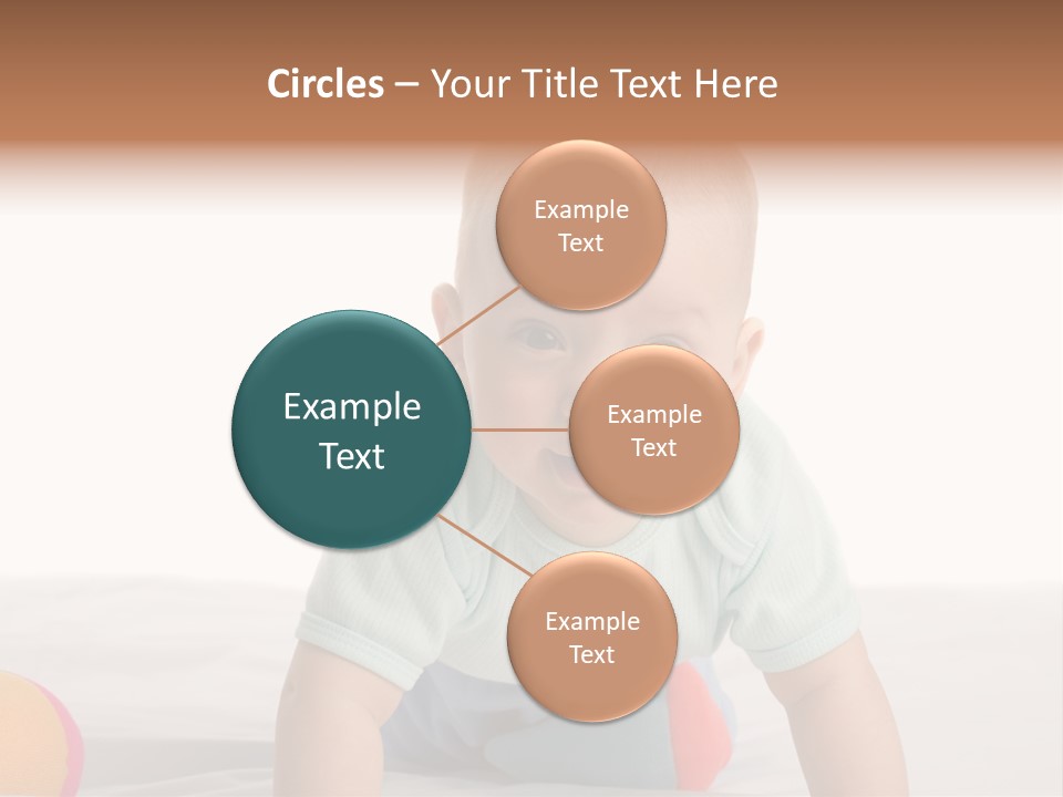 Blanket Clean Infancy PowerPoint Template
