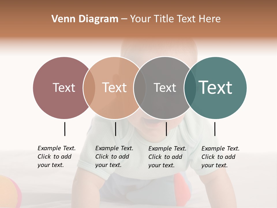 Blanket Clean Infancy PowerPoint Template