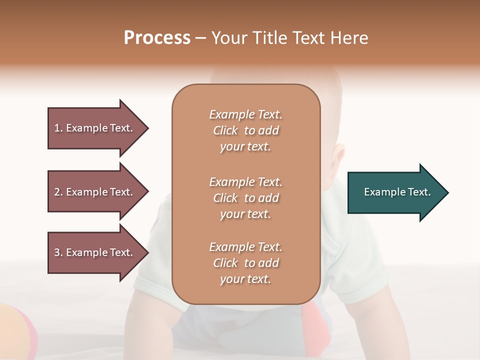 Blanket Clean Infancy PowerPoint Template