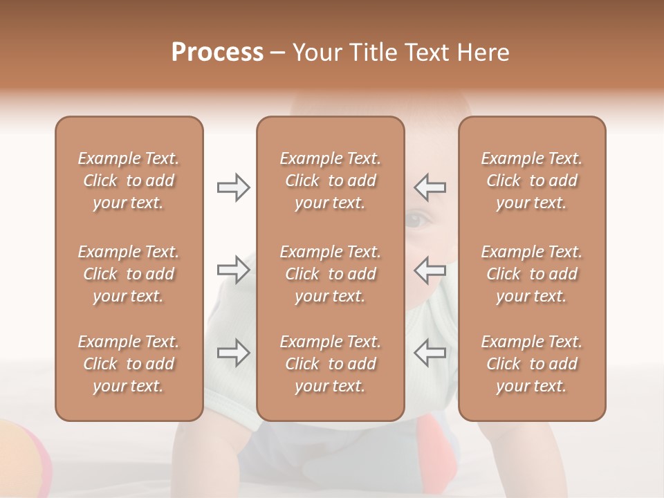 Blanket Clean Infancy PowerPoint Template