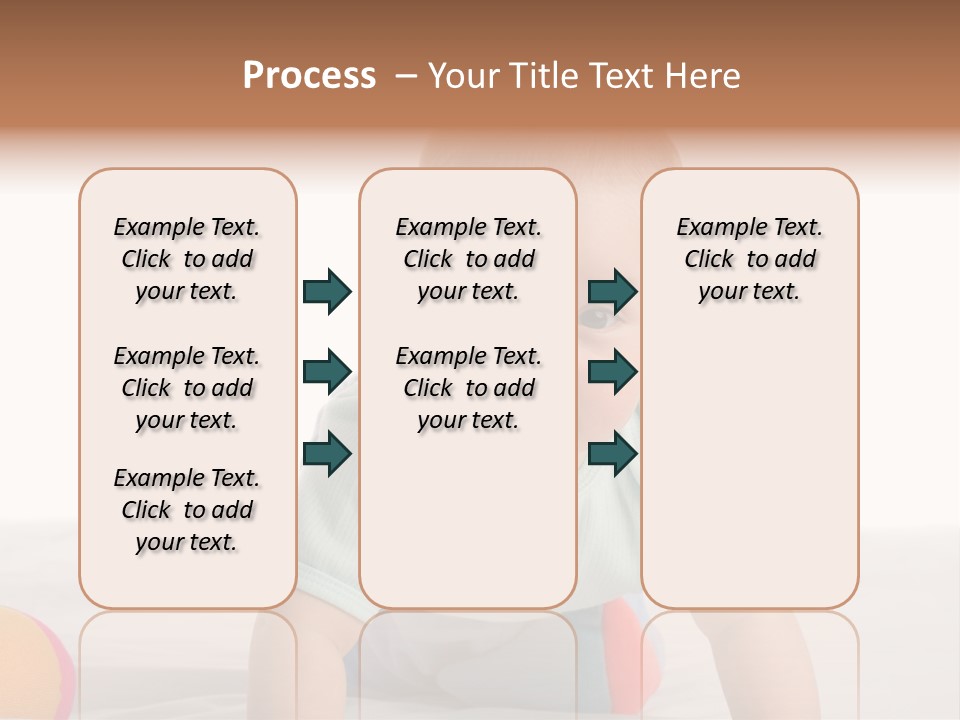 Blanket Clean Infancy PowerPoint Template