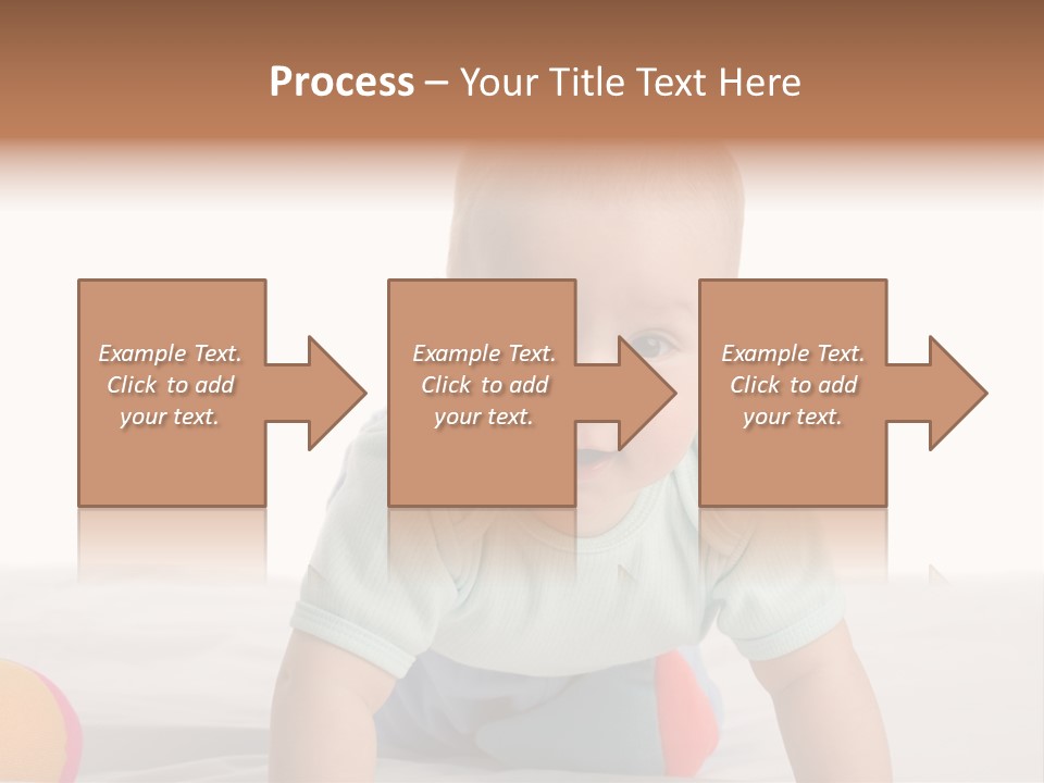 Blanket Clean Infancy PowerPoint Template