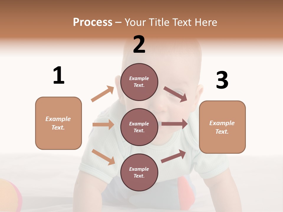 Blanket Clean Infancy PowerPoint Template