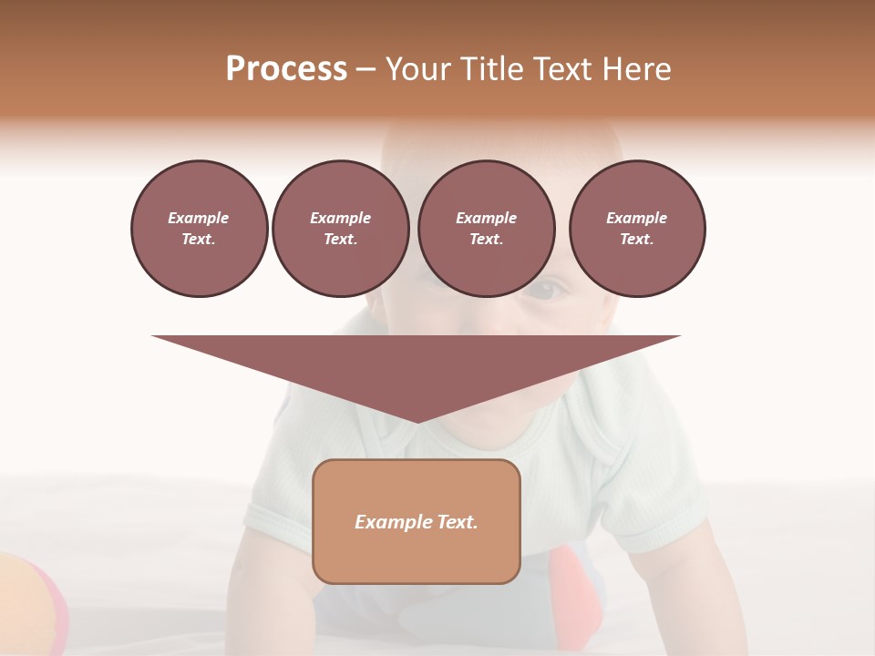 Blanket Clean Infancy PowerPoint Template