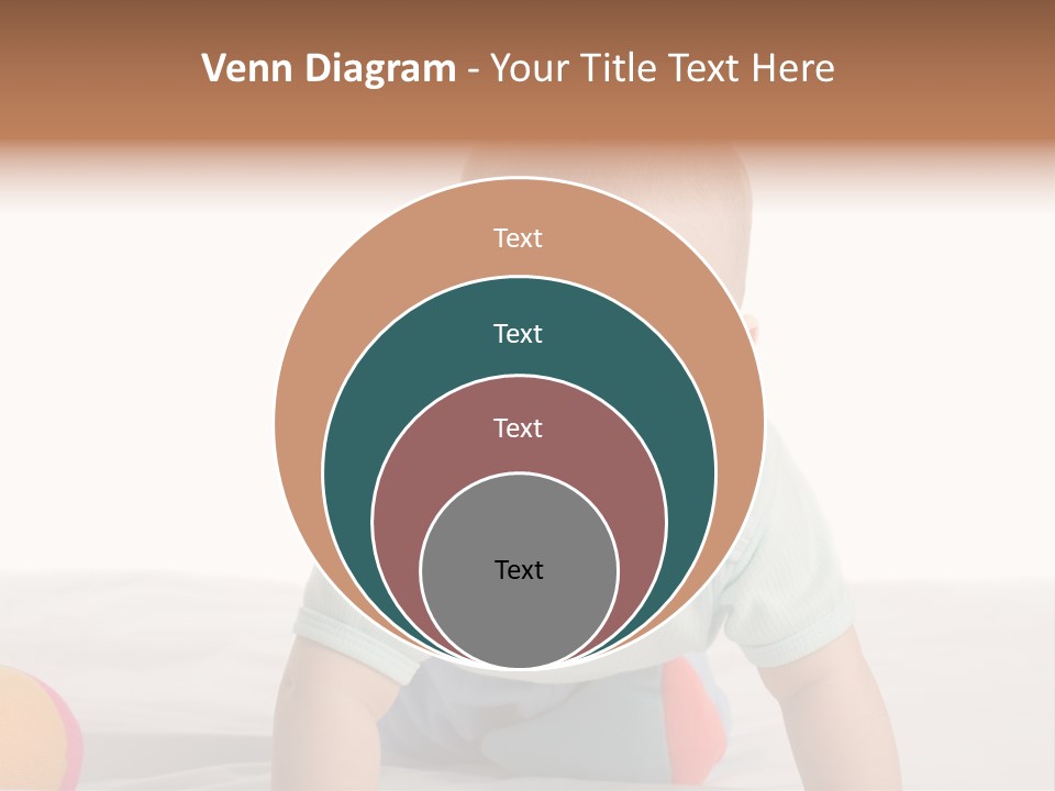 Blanket Clean Infancy PowerPoint Template