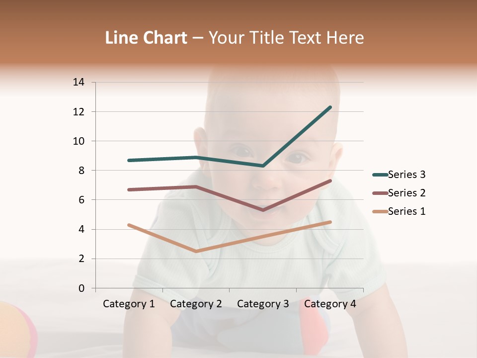Blanket Clean Infancy PowerPoint Template