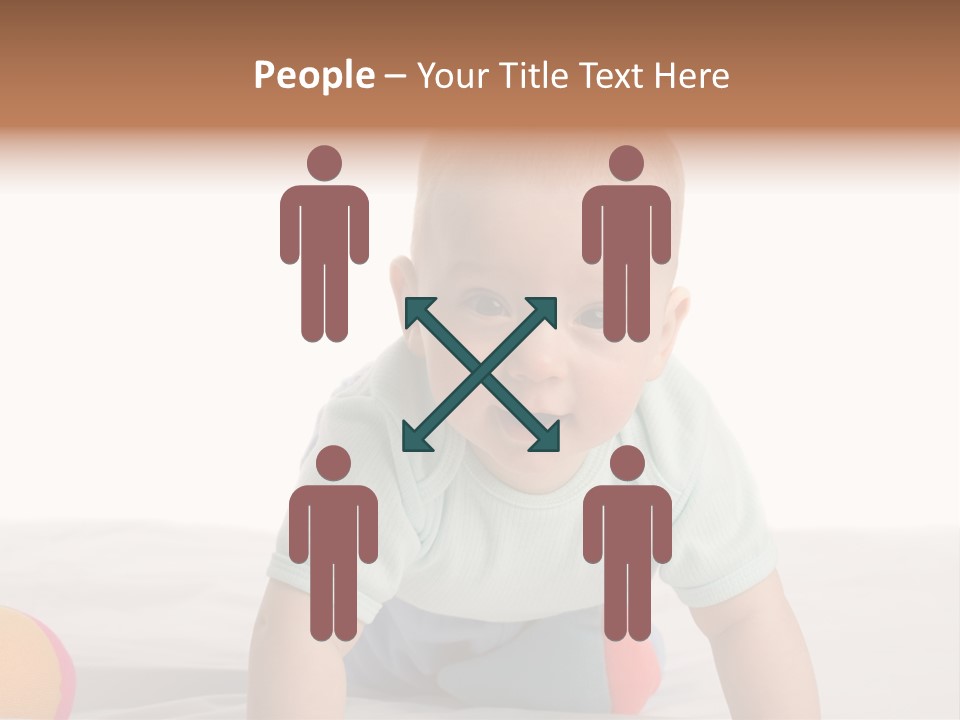 Blanket Clean Infancy PowerPoint Template