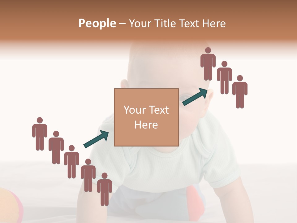 Blanket Clean Infancy PowerPoint Template