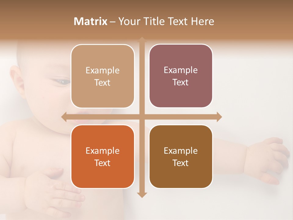 Beautiful Skin Little PowerPoint Template