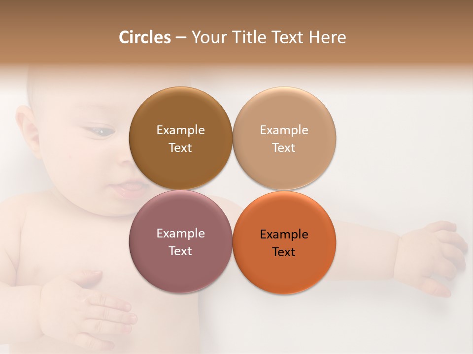 Beautiful Skin Little PowerPoint Template
