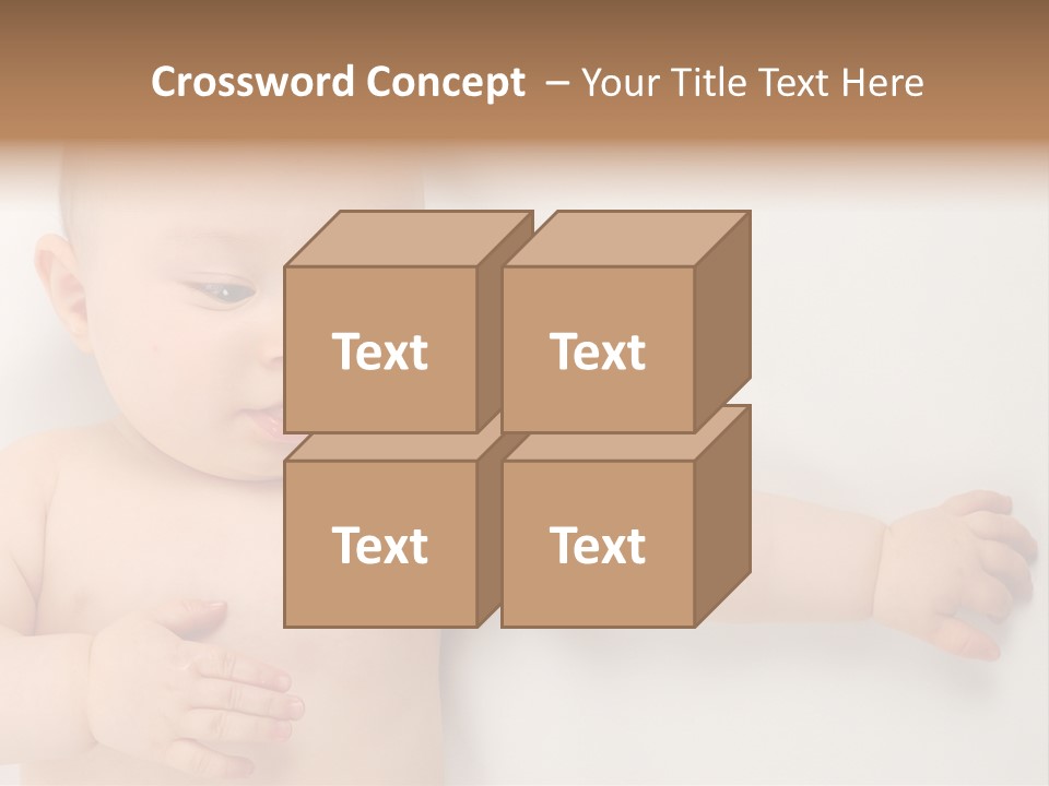 Beautiful Skin Little PowerPoint Template