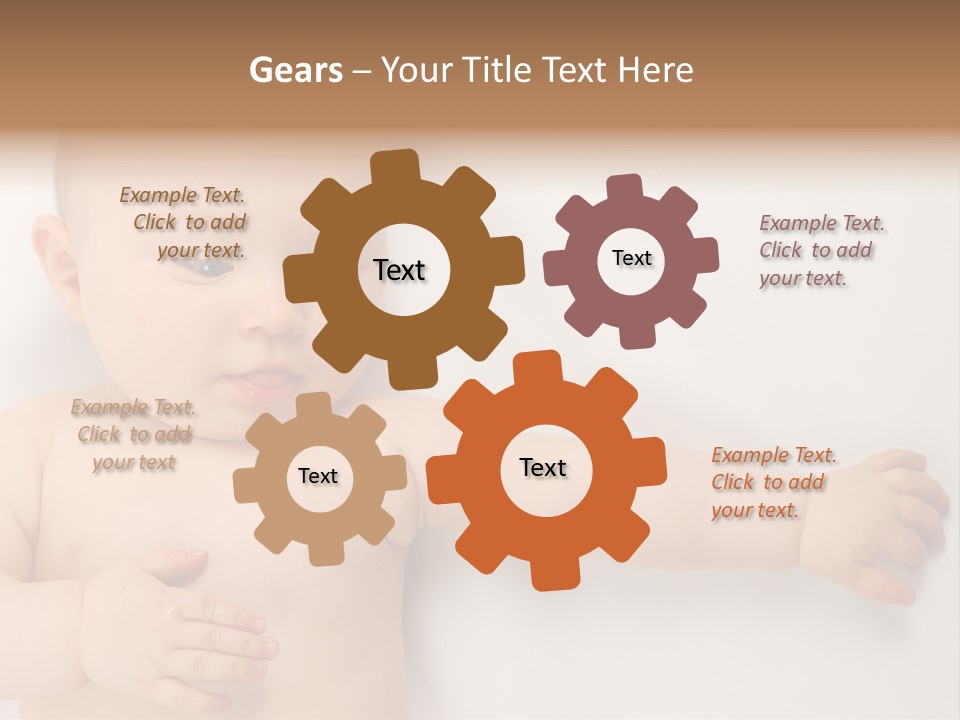 Beautiful Skin Little PowerPoint Template