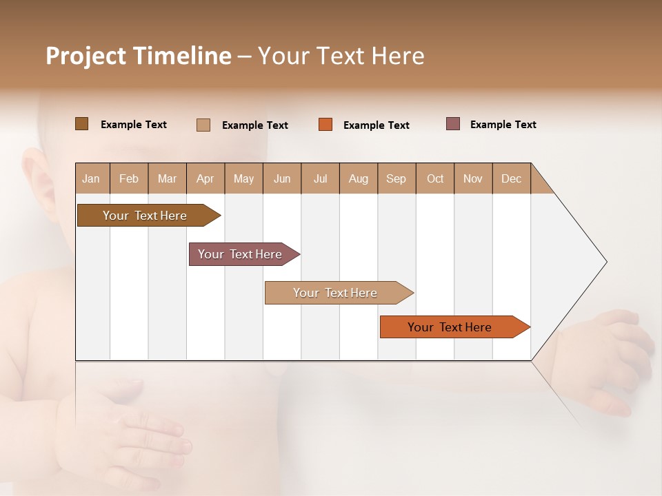 Beautiful Skin Little PowerPoint Template