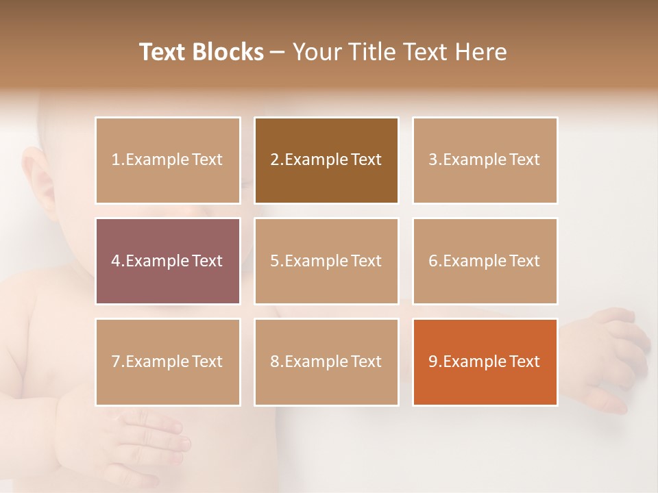 Beautiful Skin Little PowerPoint Template