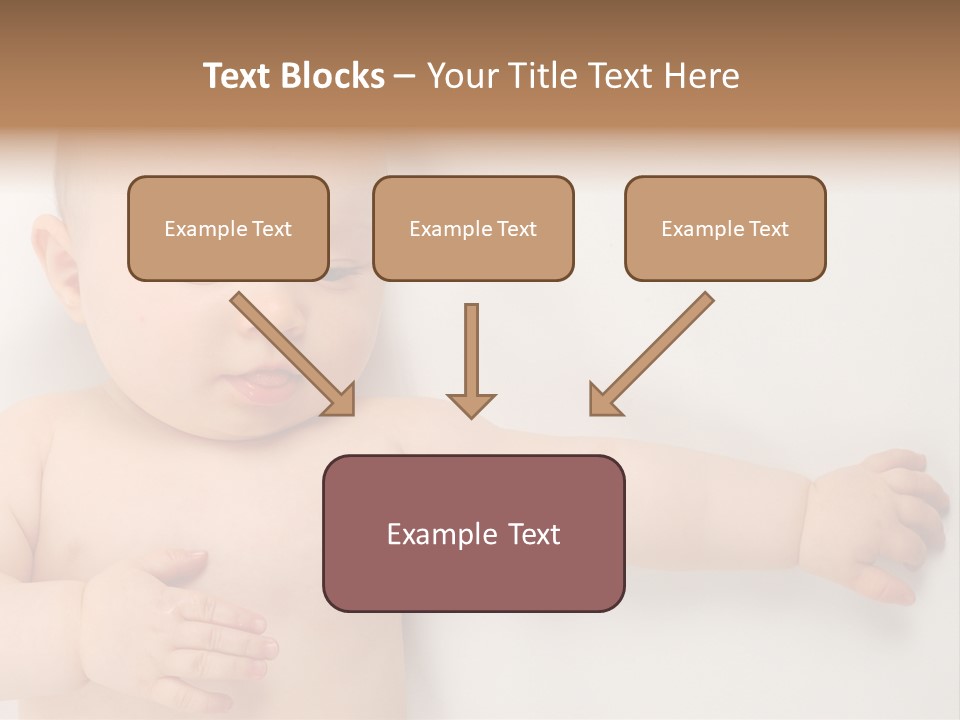 Beautiful Skin Little PowerPoint Template