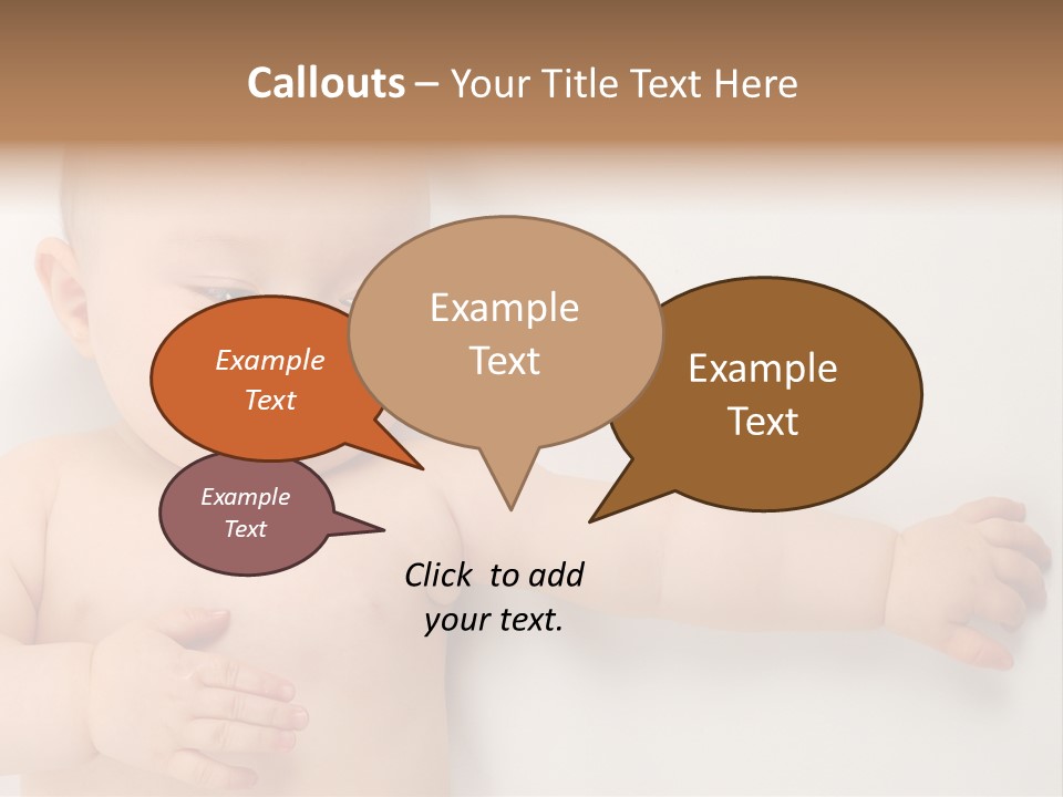 Beautiful Skin Little PowerPoint Template