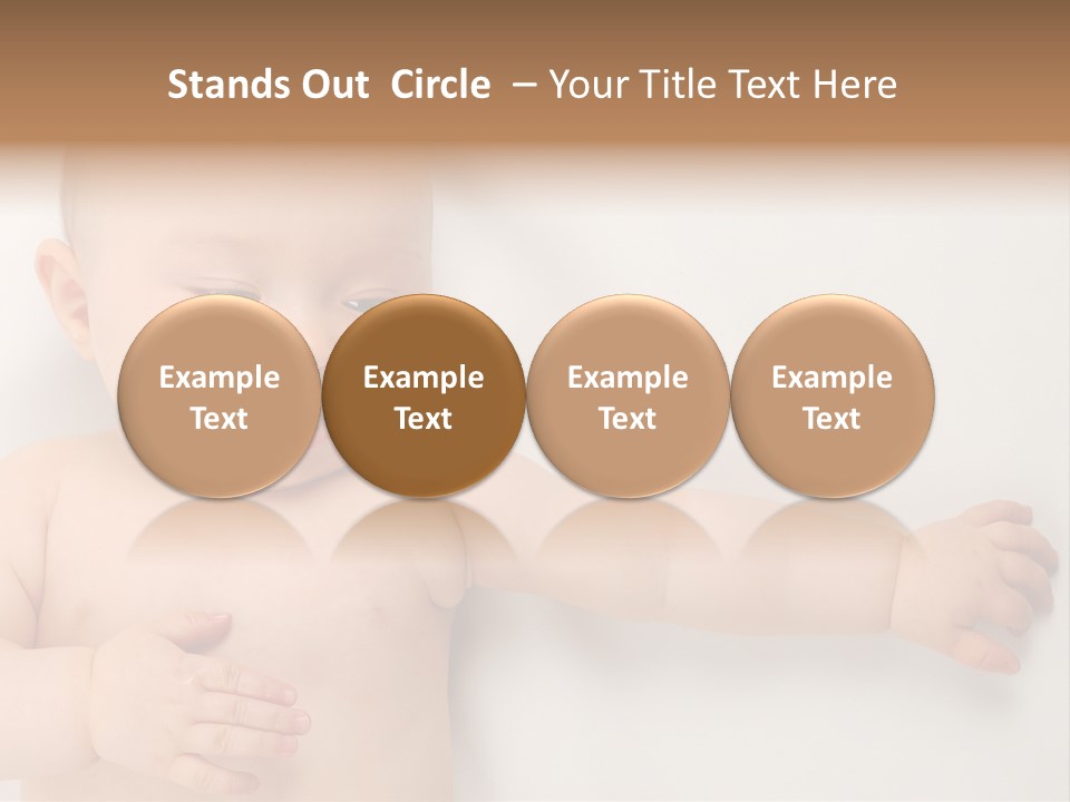 Beautiful Skin Little PowerPoint Template