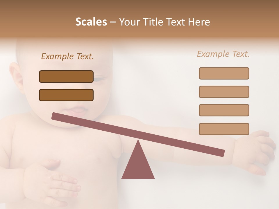 Beautiful Skin Little PowerPoint Template