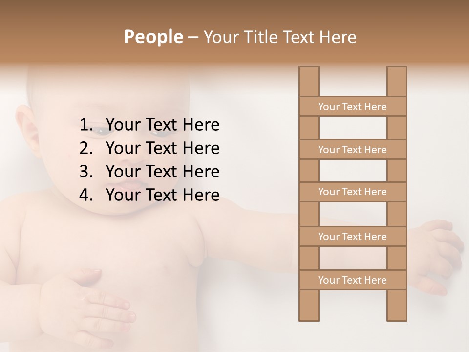 Beautiful Skin Little PowerPoint Template