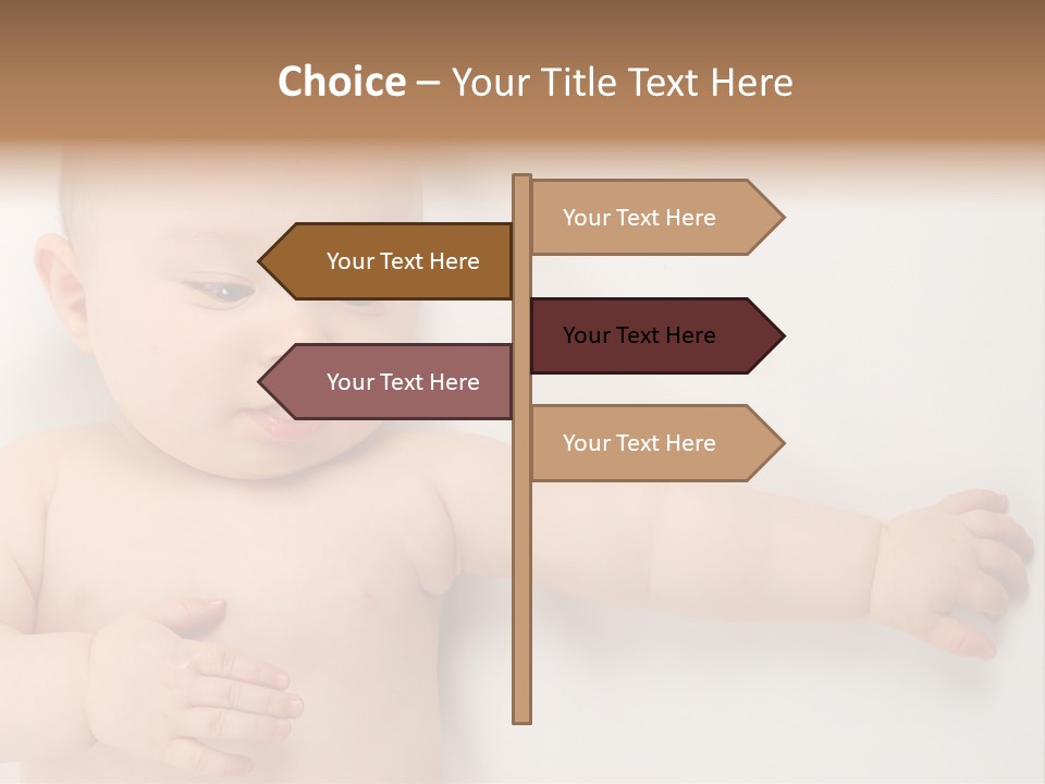 Beautiful Skin Little PowerPoint Template