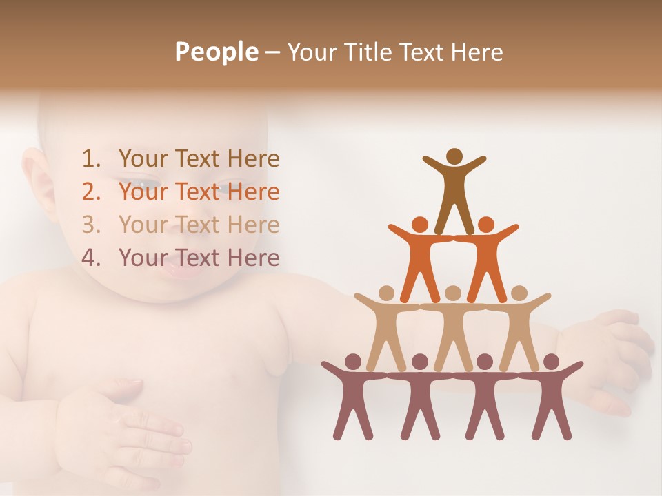 Beautiful Skin Little PowerPoint Template