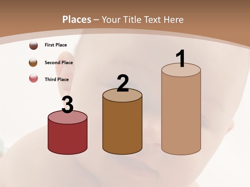 Face Infancy Look PowerPoint Template