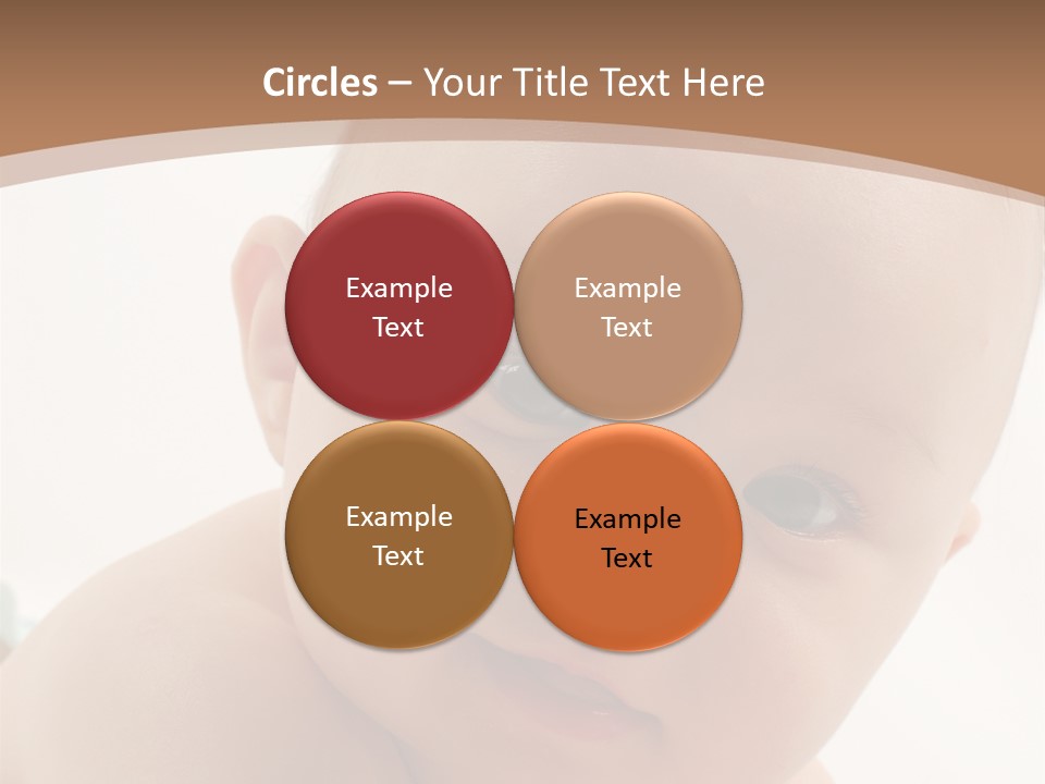 Face Infancy Look PowerPoint Template