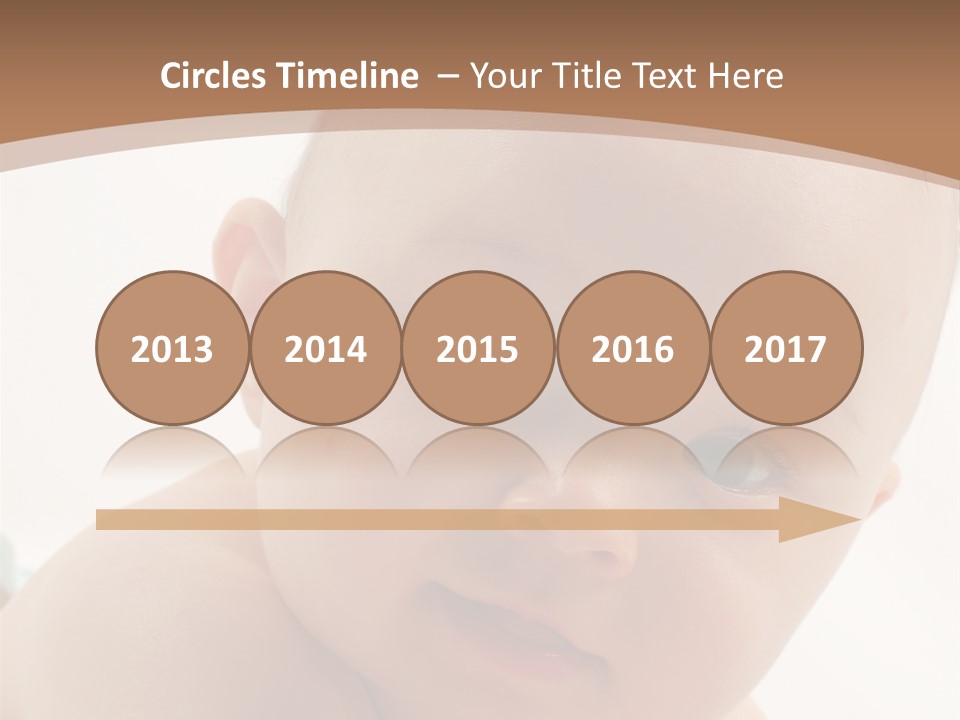 Face Infancy Look PowerPoint Template