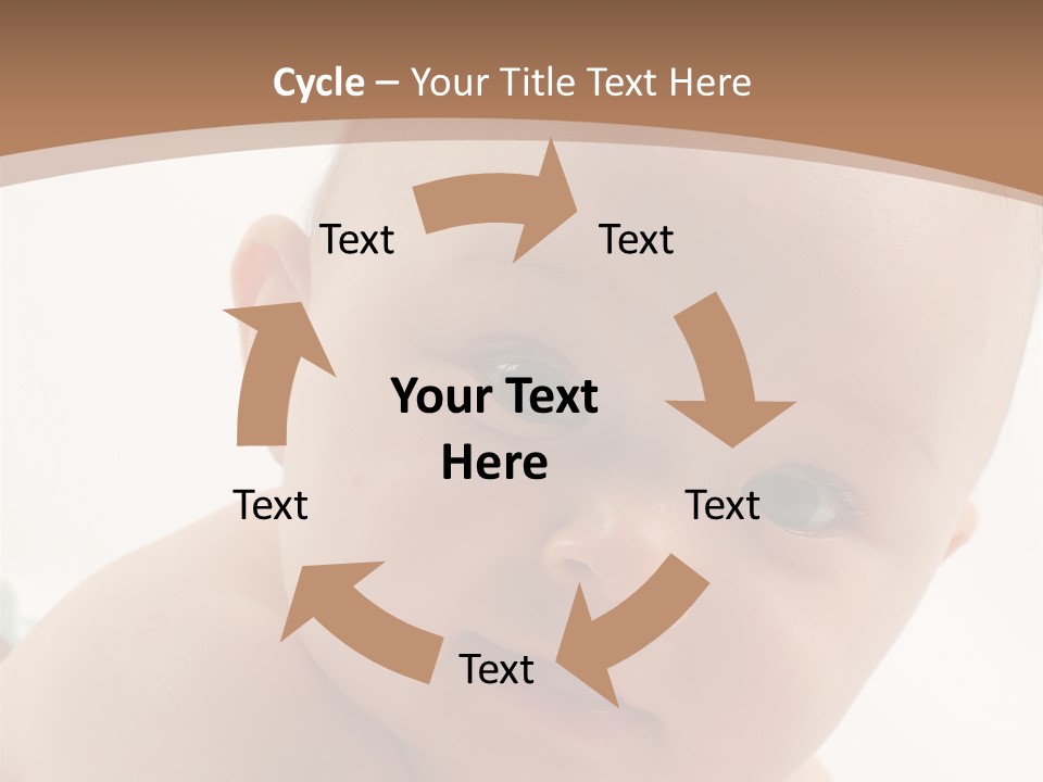 Face Infancy Look PowerPoint Template