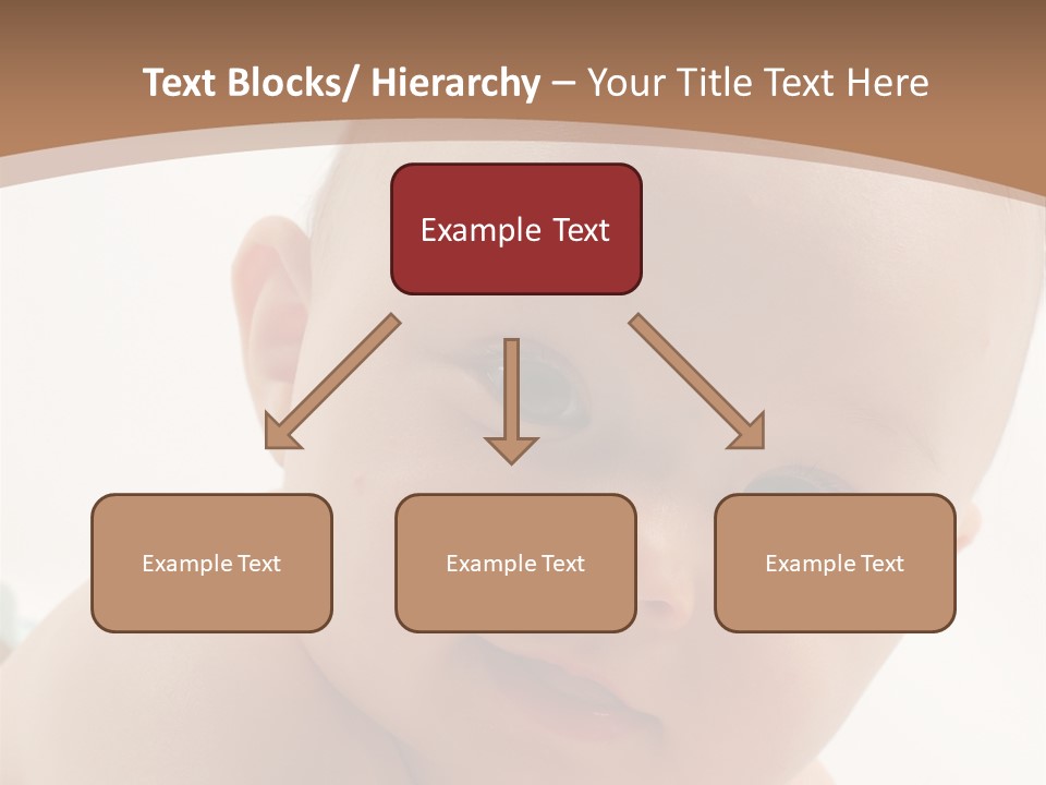 Face Infancy Look PowerPoint Template