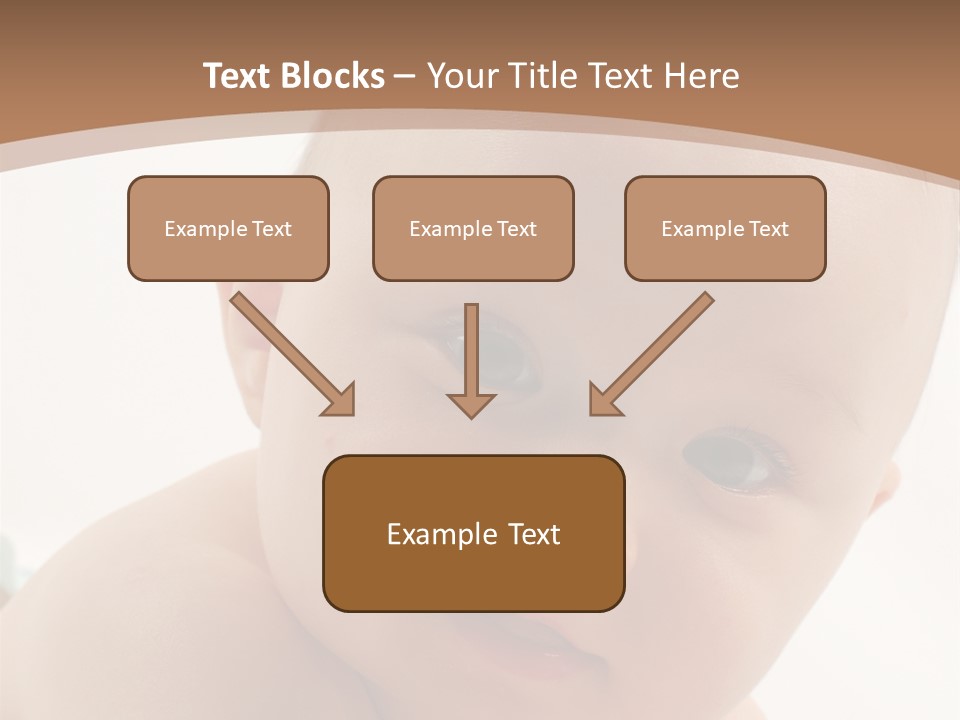 Face Infancy Look PowerPoint Template