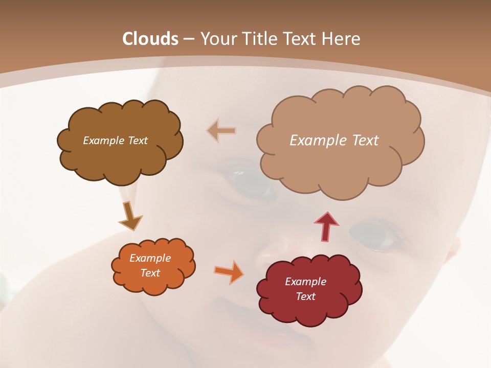 Face Infancy Look PowerPoint Template