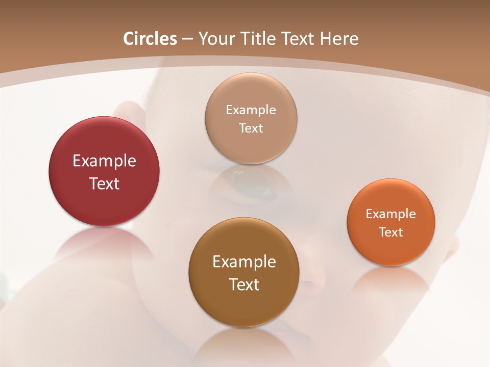 Face Infancy Look PowerPoint Template