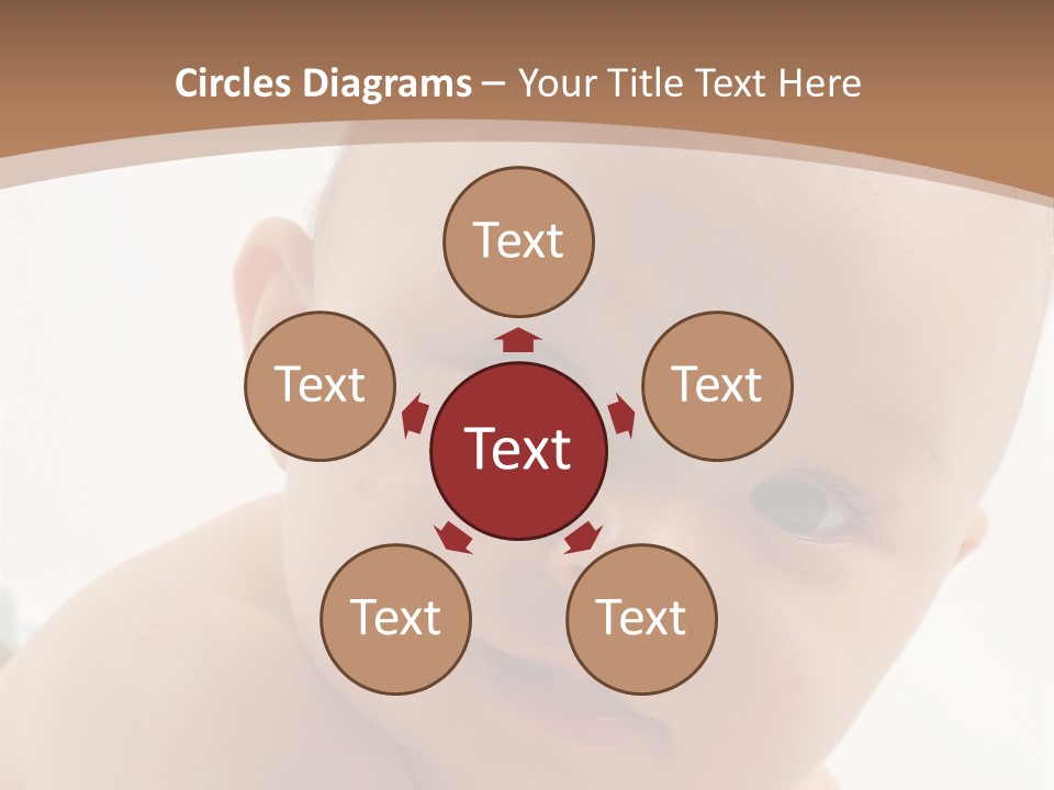 Face Infancy Look PowerPoint Template