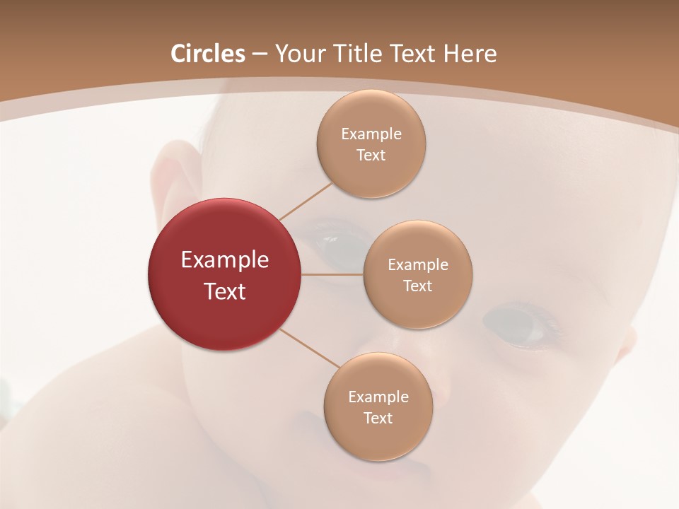 Face Infancy Look PowerPoint Template