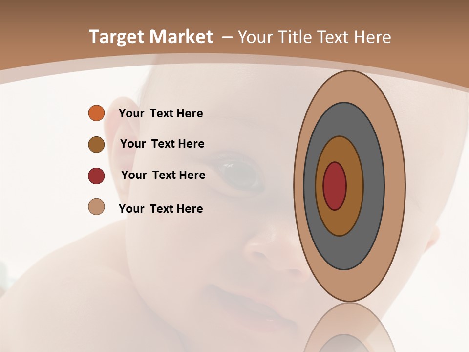 Face Infancy Look PowerPoint Template