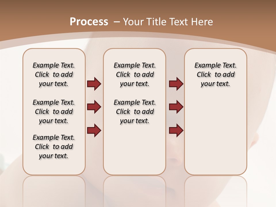 Face Infancy Look PowerPoint Template